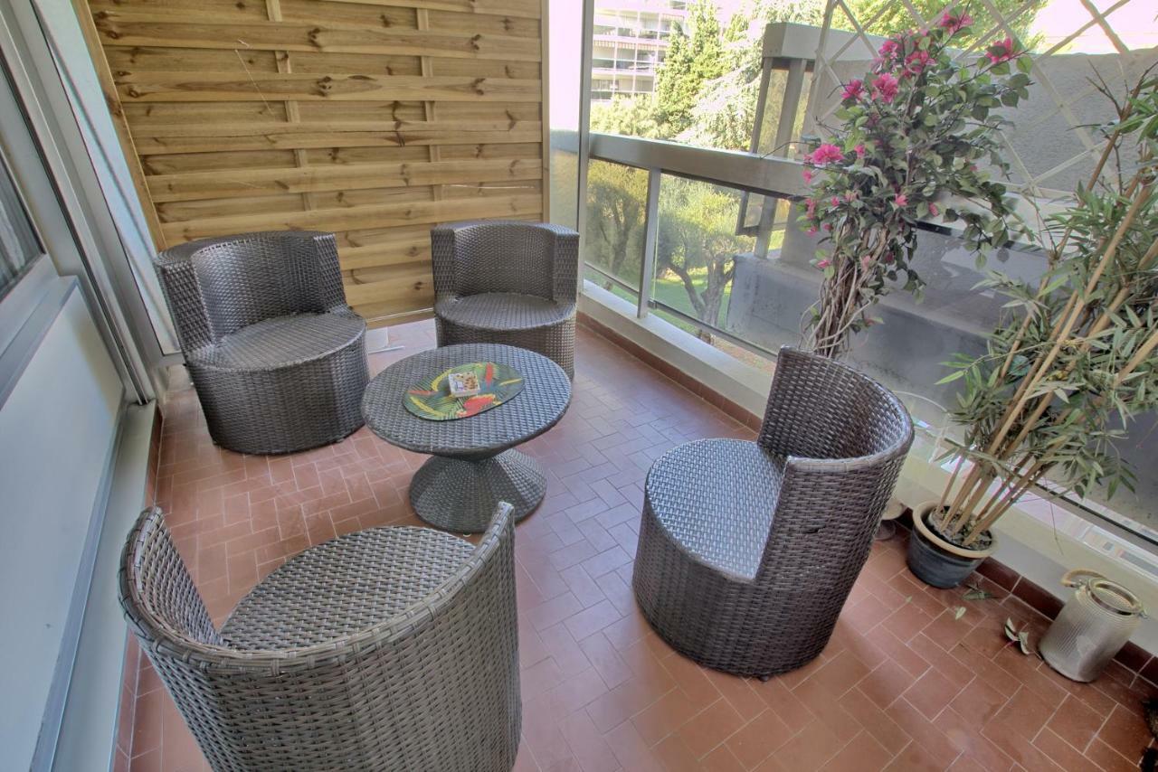Ferienwohnung Mas De Tanit Corinthe Juan-les-Pins Exterior foto